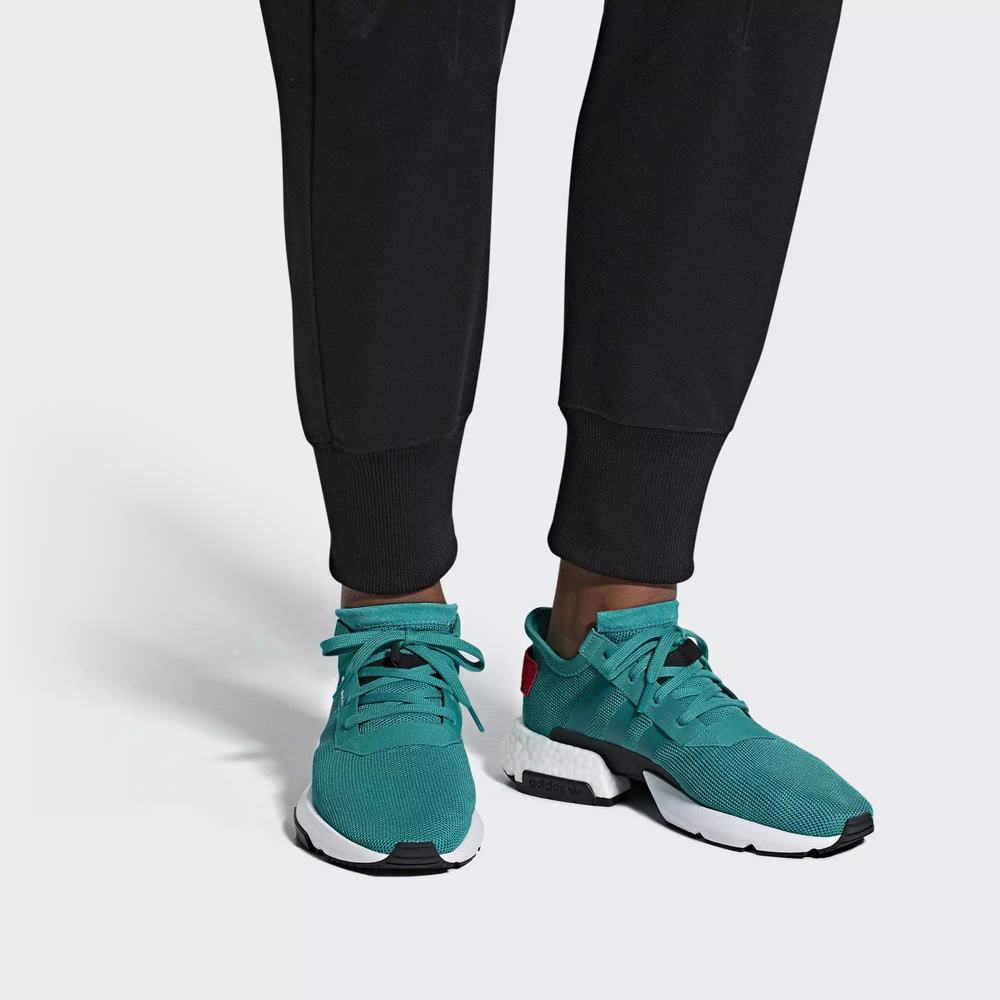 Adidas POD-S3.1 Tenis Turquesa Para Hombre (MX-41203)